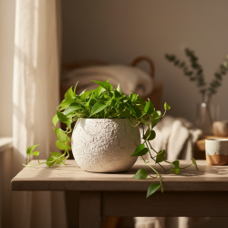 Porcelain Plant Pot Small